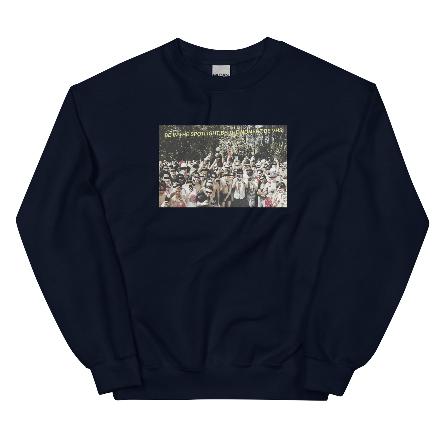 VHS 'BE: VHS' - Crewneck