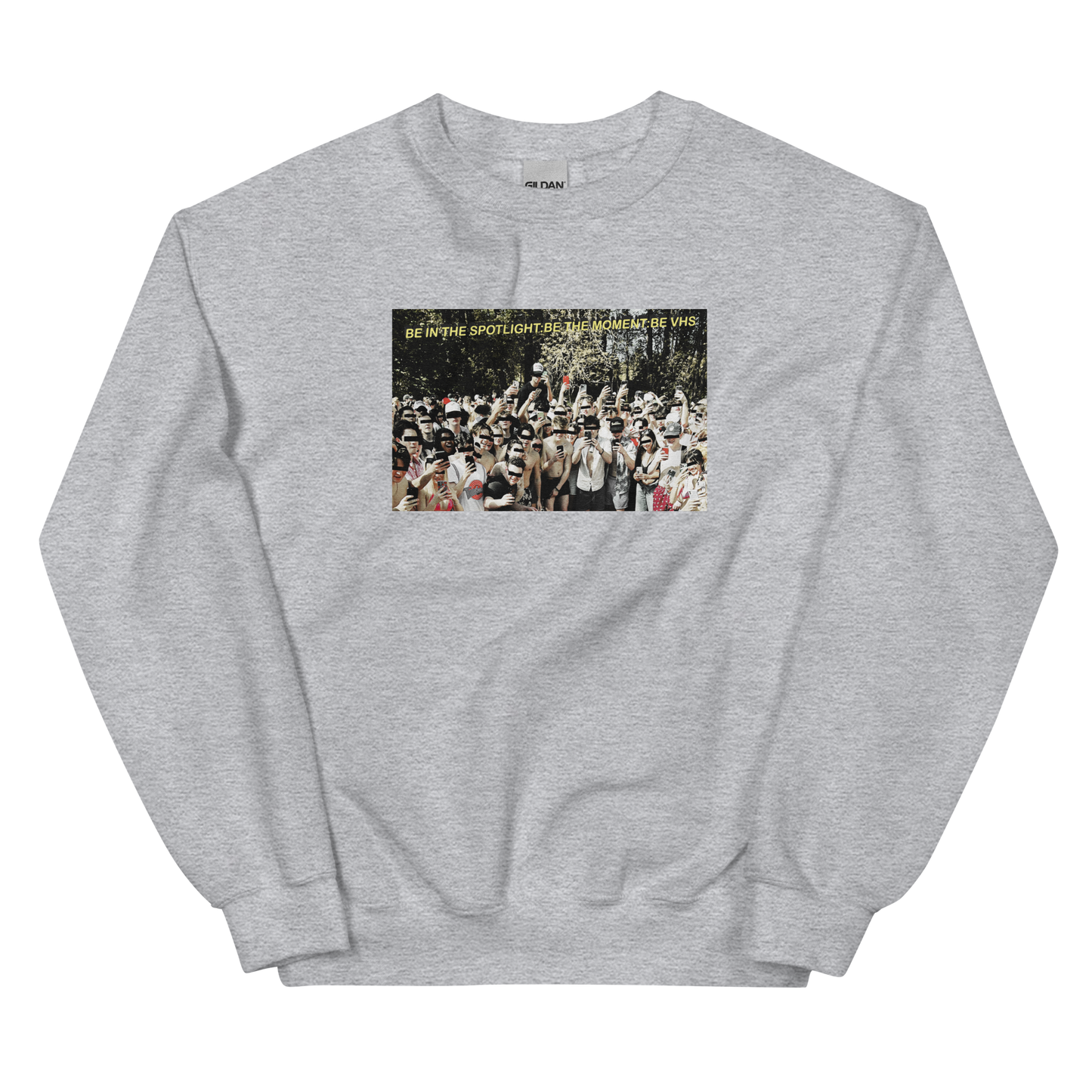 VHS 'BE: VHS' - Crewneck